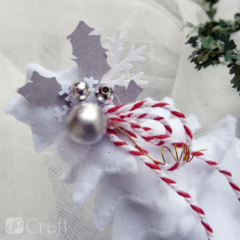 DPC hopeanväriset marjat 1,2cm 24kpl