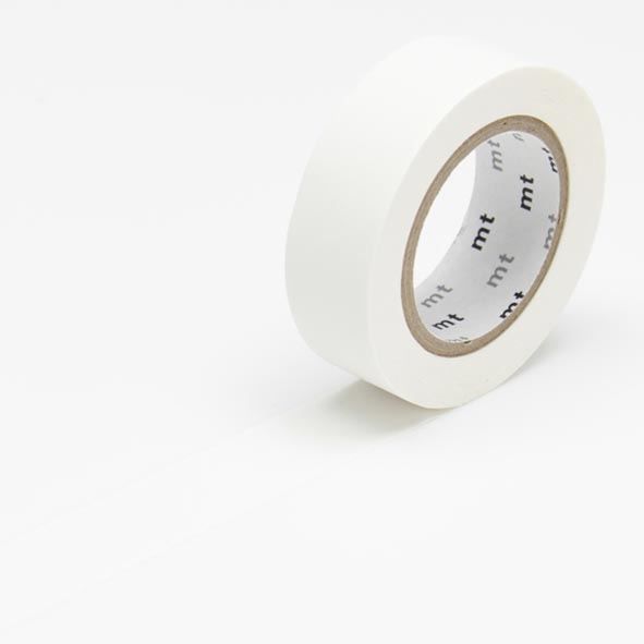 MT masking tape - matte white