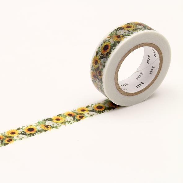 MT masking tape - sunflower