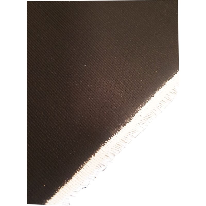 HanArt 501 Puuvilla Black 70% 330g 210cm x 10m(10), pohjustettu mustalla gessolla