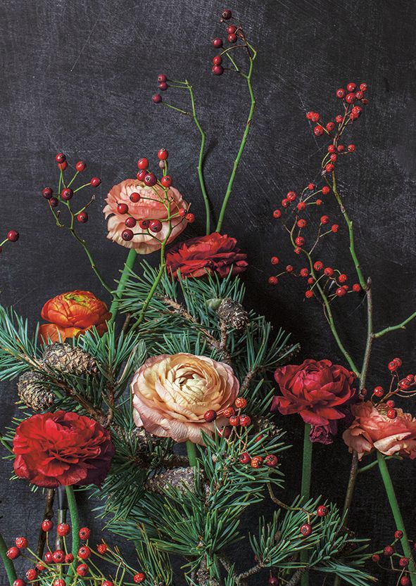 Postikortti joulu Kreetta Järvenpää - Happy Holidays 2020