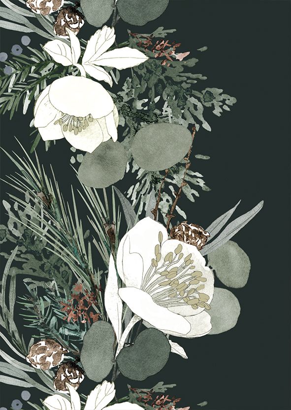 Postikortti joulu Pentik - Sypressi