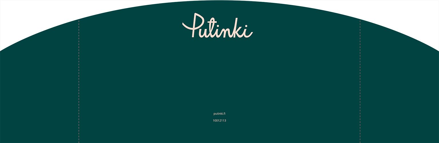 OPASTE LOGO VIHREÄ pahvi/lattiatelineeseen