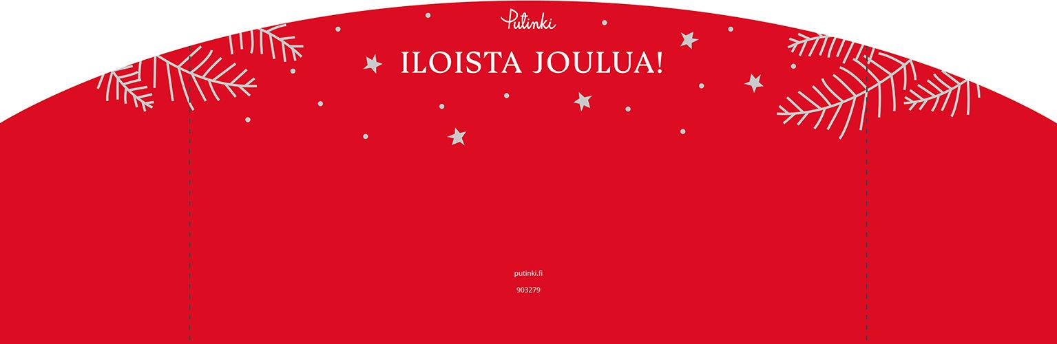 OPASTE Joulu lattia/pahvitelineeseen - Iloista joulua!