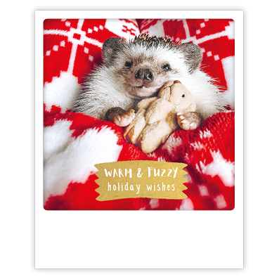 Postikortti joulu Pickmotion - Warm and fuzzy holiday wishes