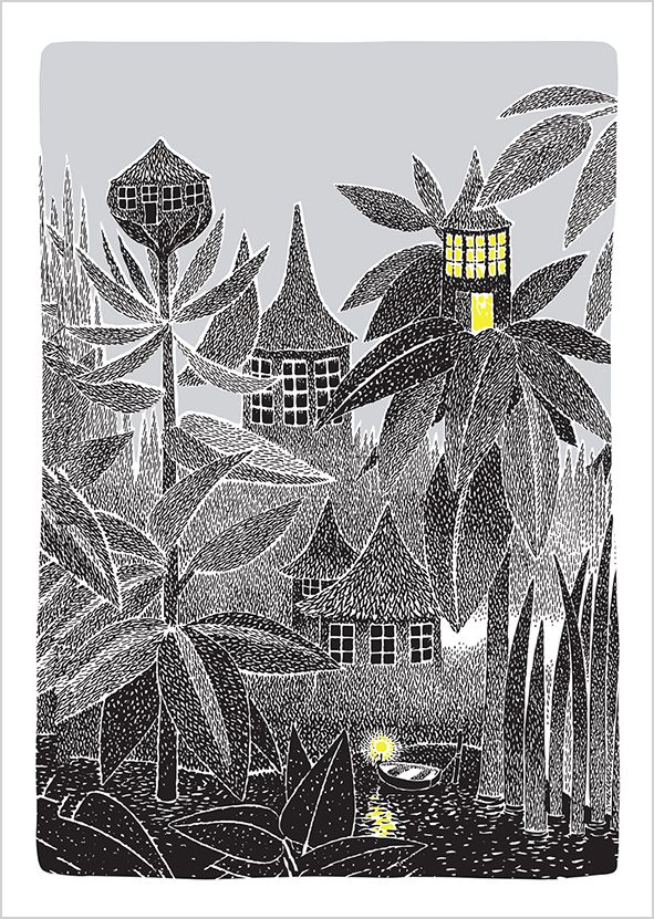 Postikortti Muumi - Nyytin talo