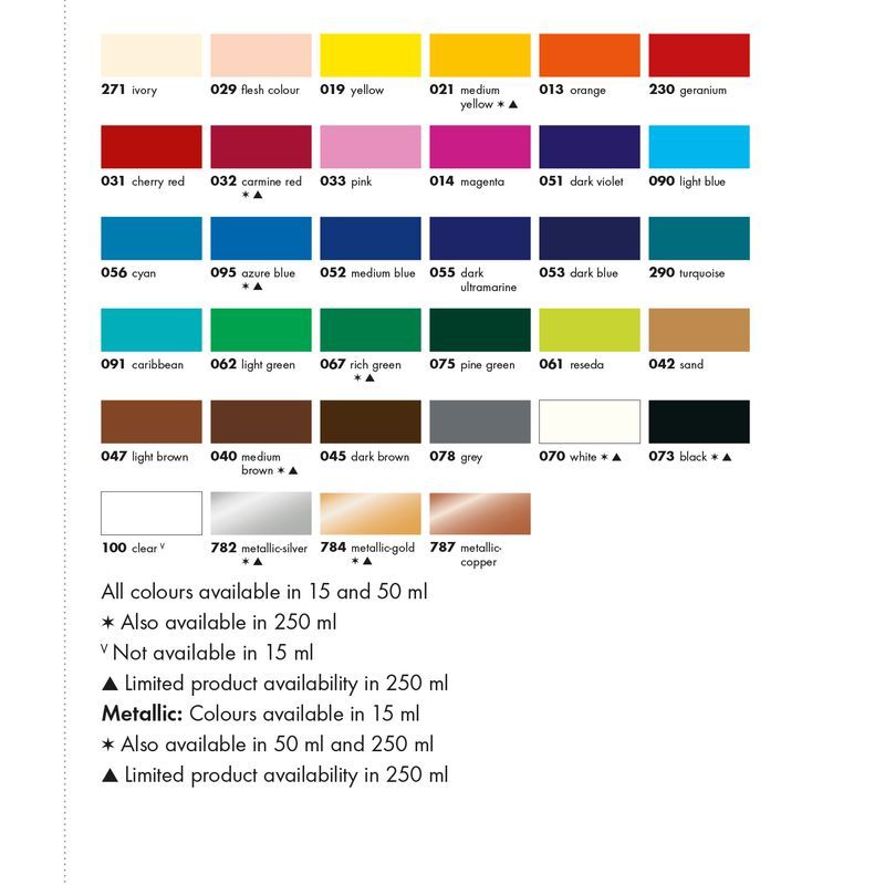 Marabu Askarteluväri glossy 50ml 271 Ivory