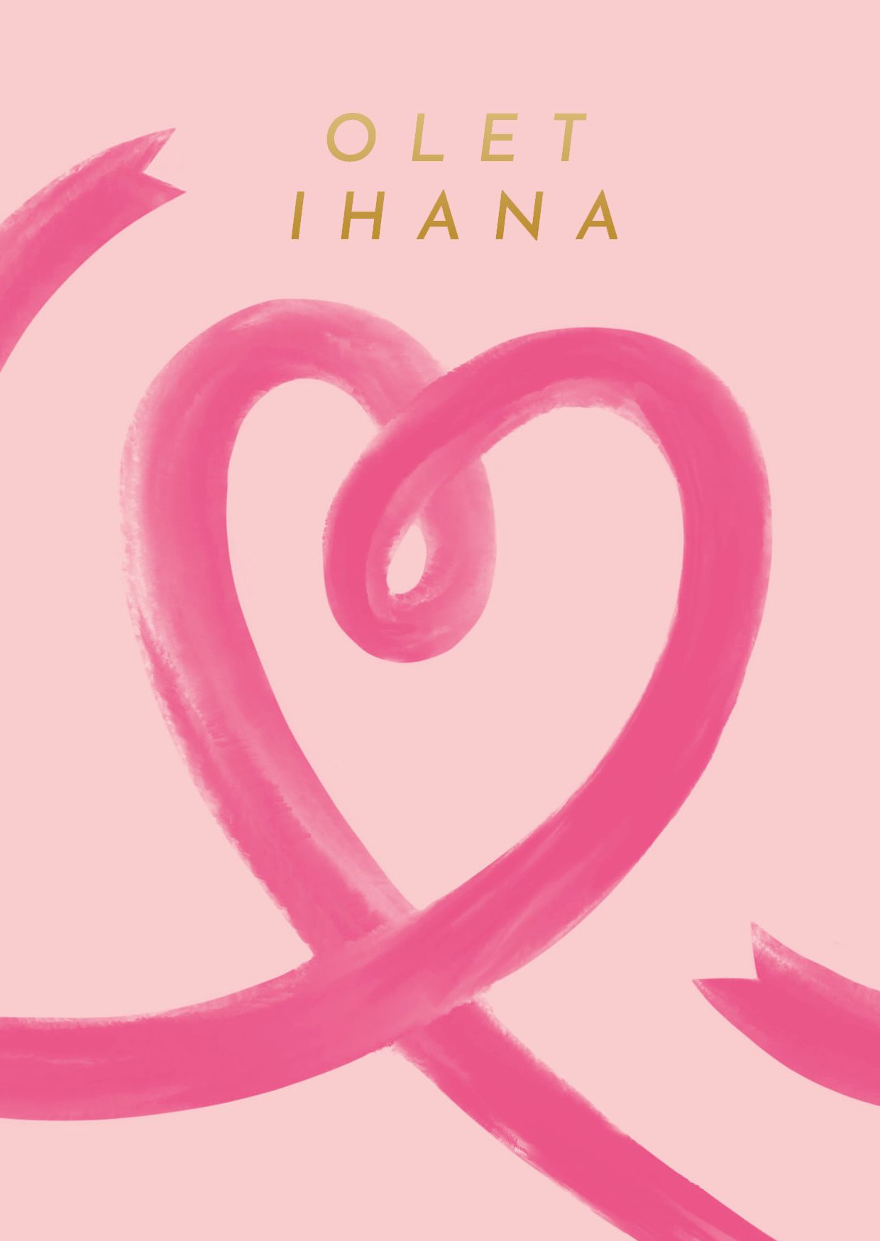 Postikortti Putinki Letters - Olet ihana