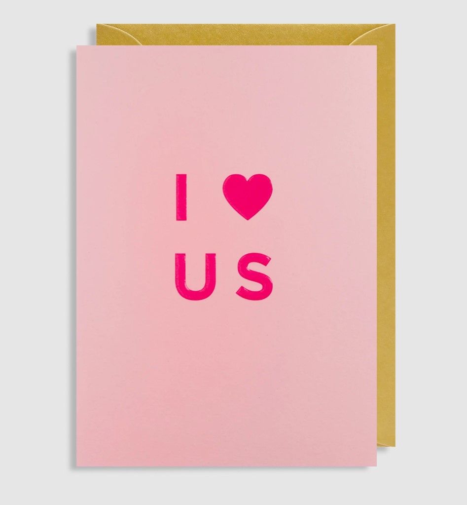2-osainen kortti Lagom - I Love Us