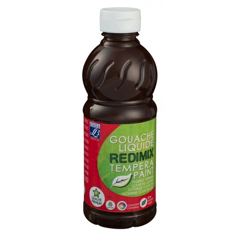LB Redimix 500ml 447 (016) Burnt umber (1), 500ml valmisväri poltettu umbra