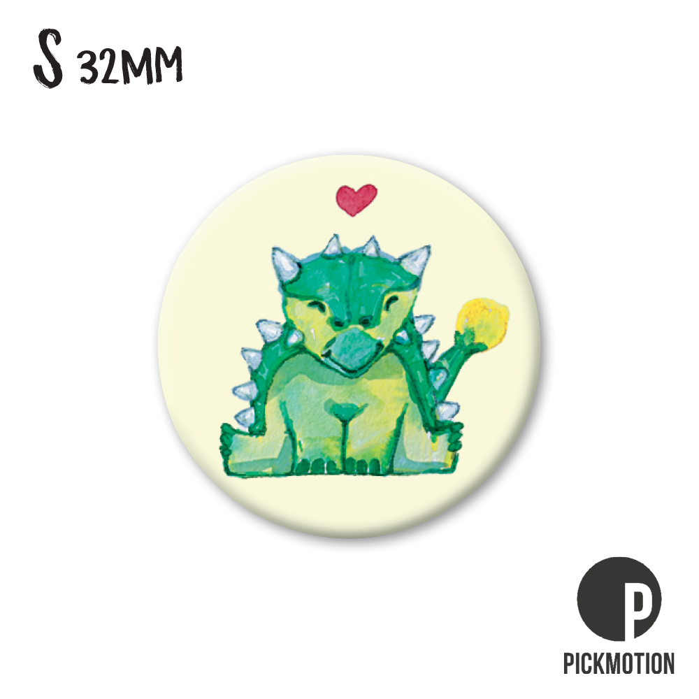 Magneetti S Pickmotion - Vihreä dino