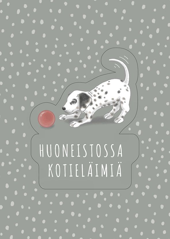 Ovitarra Putinki Edit Heikkinen - Huoneistossa koira