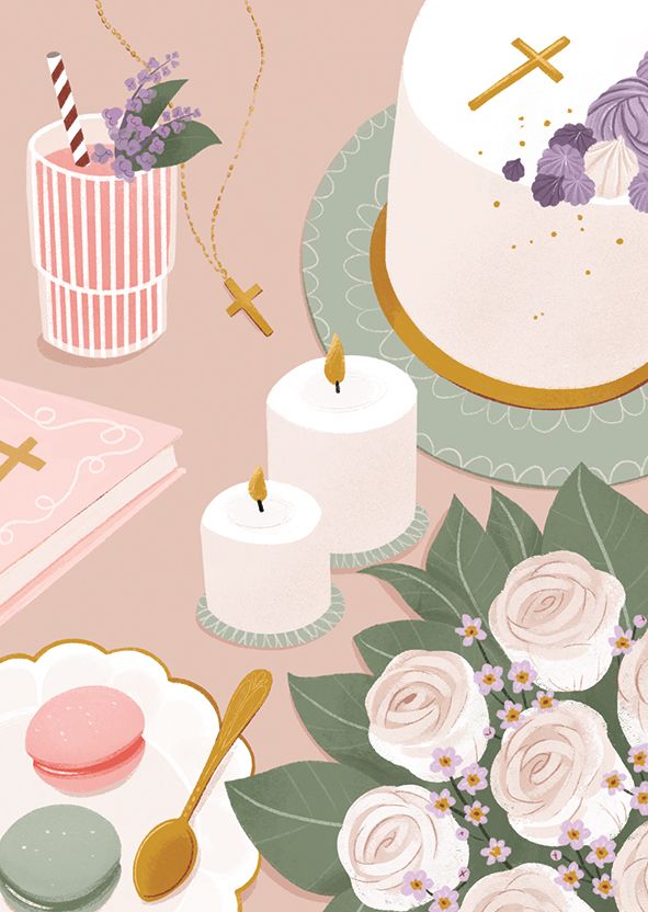 2-osainen kortti Kaisu Sandberg - Rippijuhlat