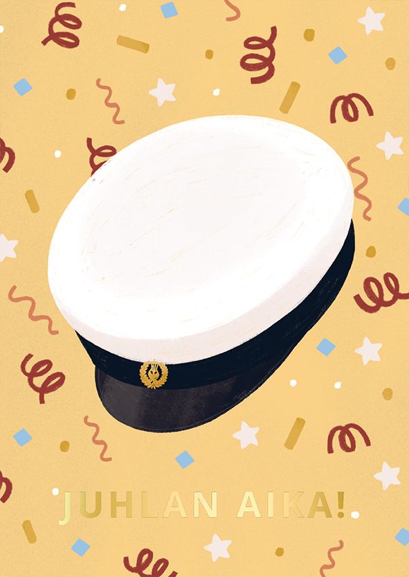 Postikortti Kaisu Sandberg - Juhlan aika!