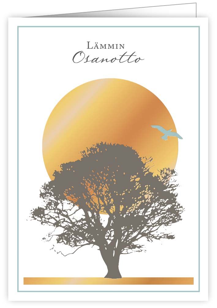 2-osainen kortti suru Quire - Lämmin osanotto