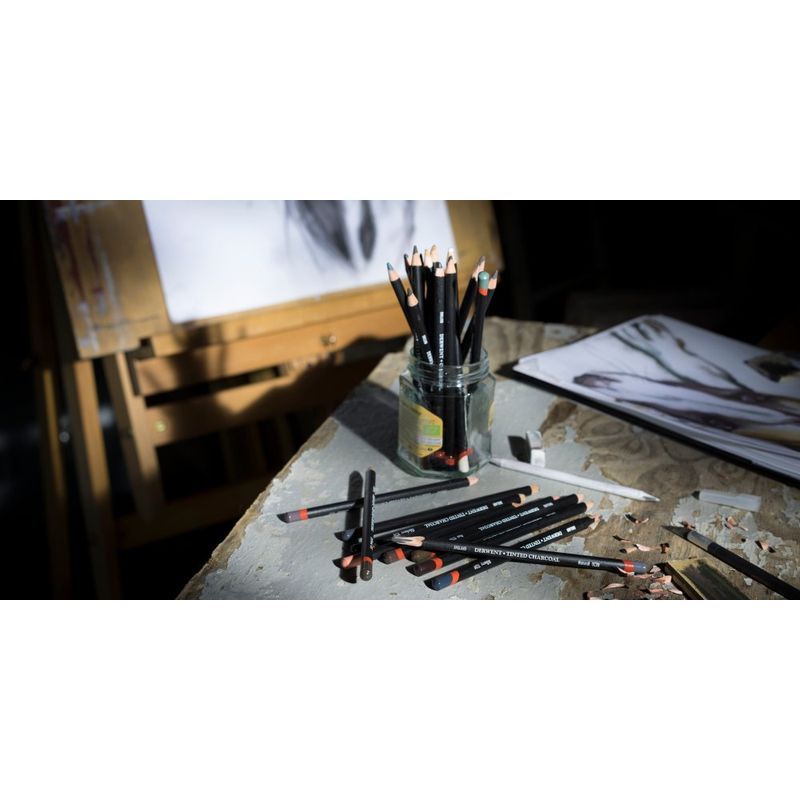 Derwent Paper Stumps Häivytin 3 erilaista, 12mmx150mm, 9mmx130mm ja 6mmx120mm