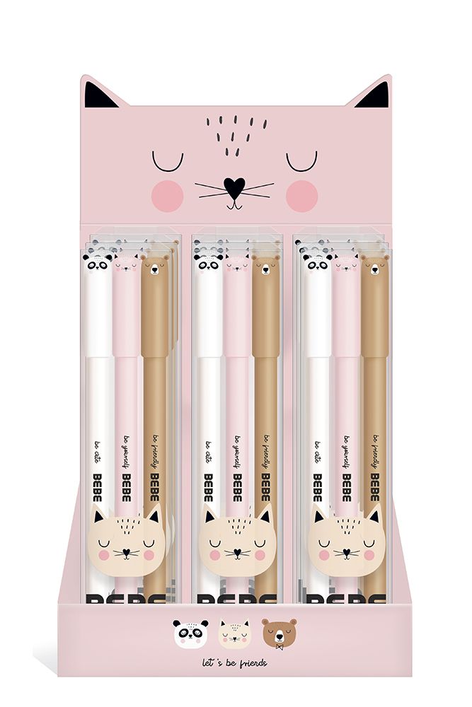 Mustekynäsetti 3 kpl Interdruk - Bebe Cute