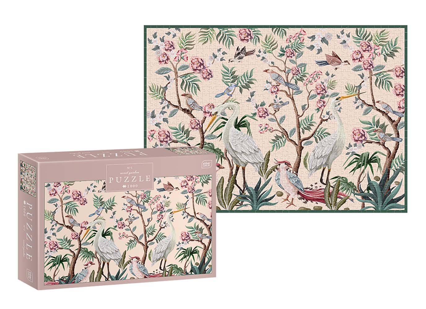 Palapeli Interdruk 1000 palaa - Secret Garden 1