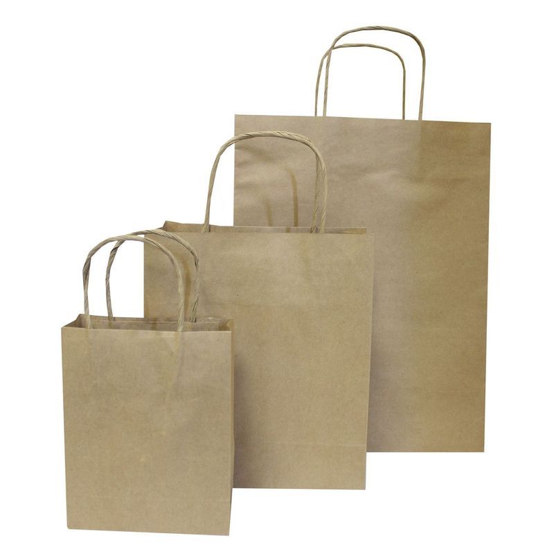 FOLIA Paperikassi 12x15x5,5cm, ruskea