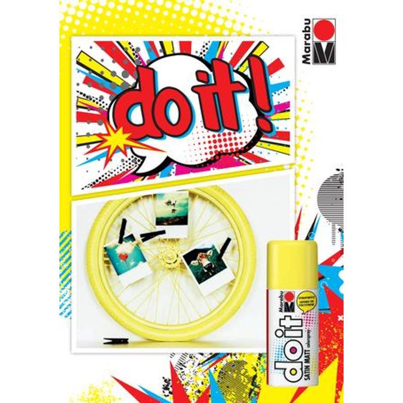 Marabu do-it-spray matta 150ml 070 White, Valkoinen