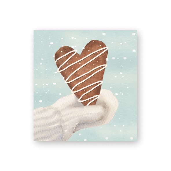 Pakettikortti joulu Putinki Henna Adel - Joulusydän