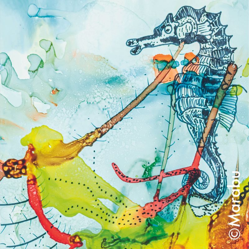 Marabu Alcohol ink 20 ml 091 caribbean, karibia