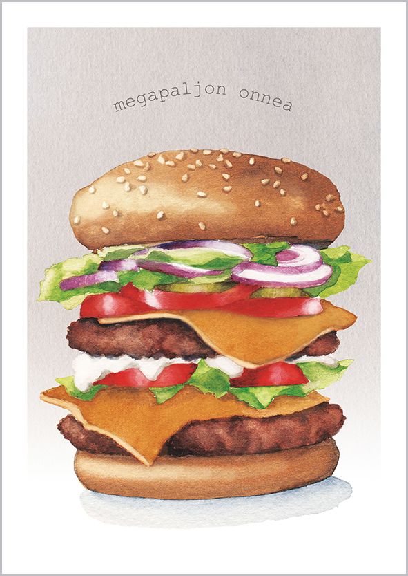 Postikortti Henna Adel - Burgeri