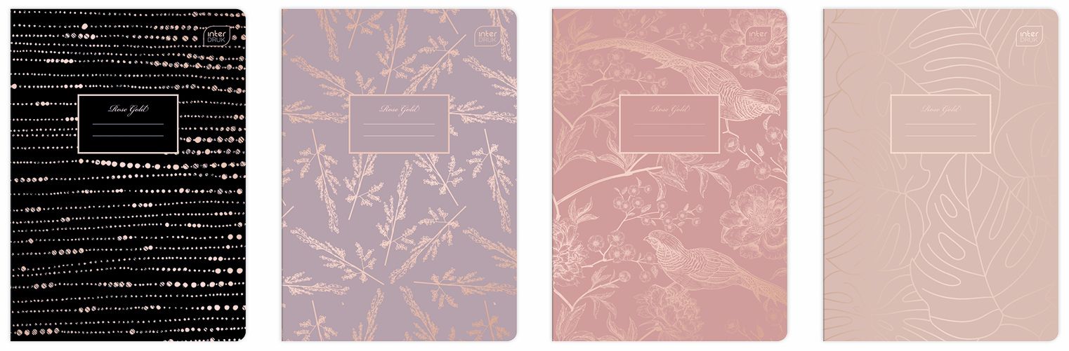 Vihko A5 Interdruk - Rose Gold lajitelma