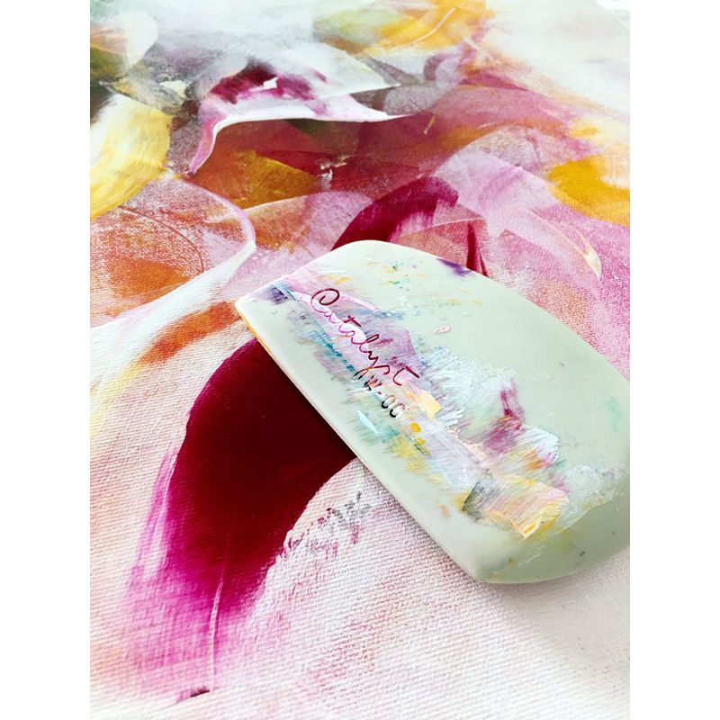 Princeton Wedge kuviointikampa No 1 Harmaa, silikonia