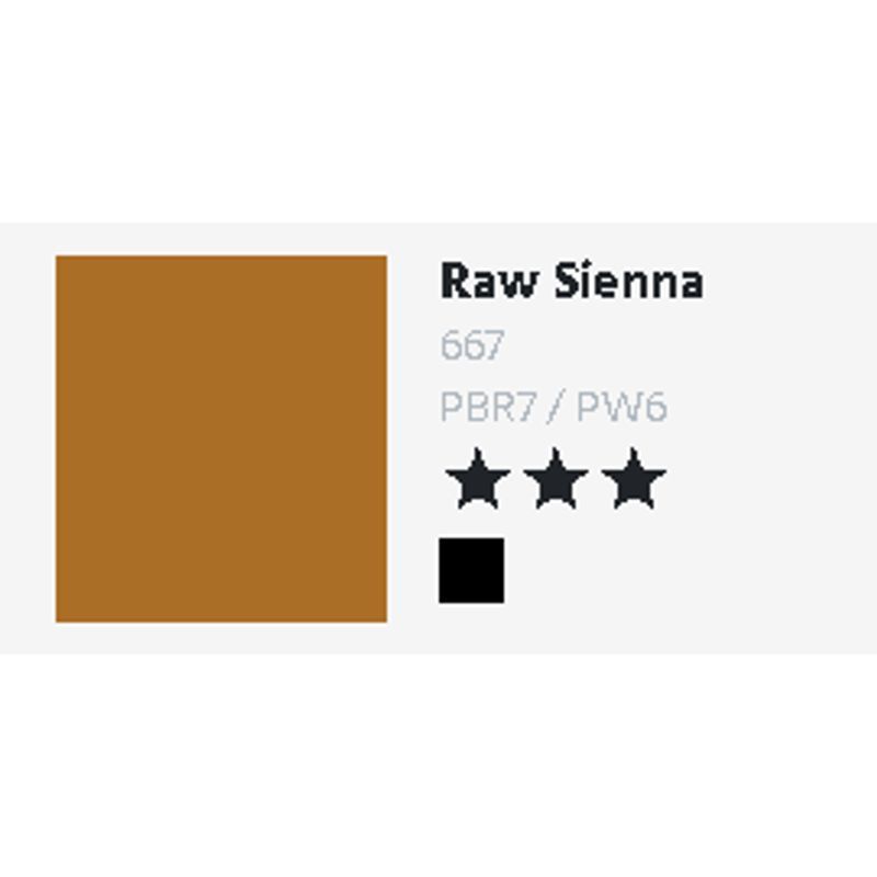 T DR Aquafine Gouache 667 15ml Raw Sienna