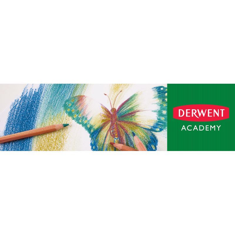 P. Derwent Academy Metallic 6 väriä, metallirasia