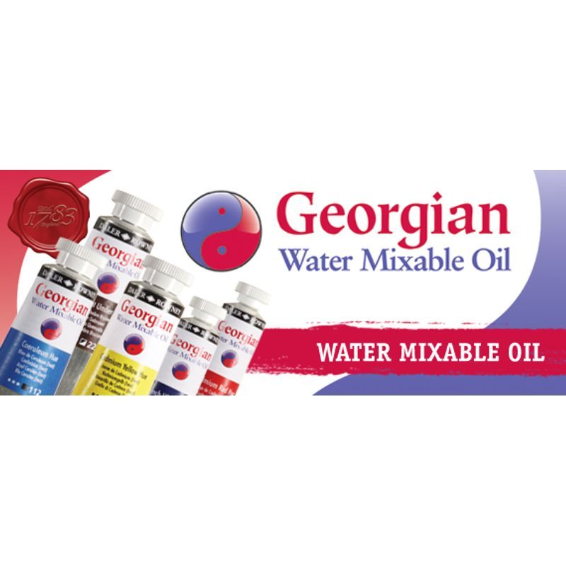 DR Georgian WAMO 37ml 651 Lemon yellow, vesiliukoinen öljyväri