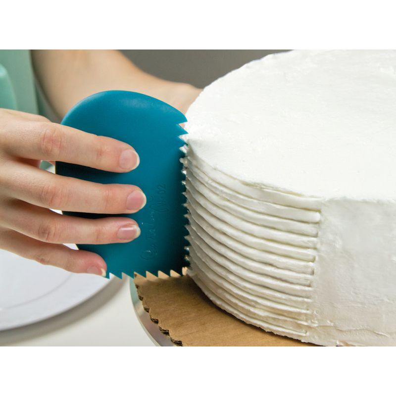 Princeton Wedge kuviointikampa No 2 Sininen, silikonia