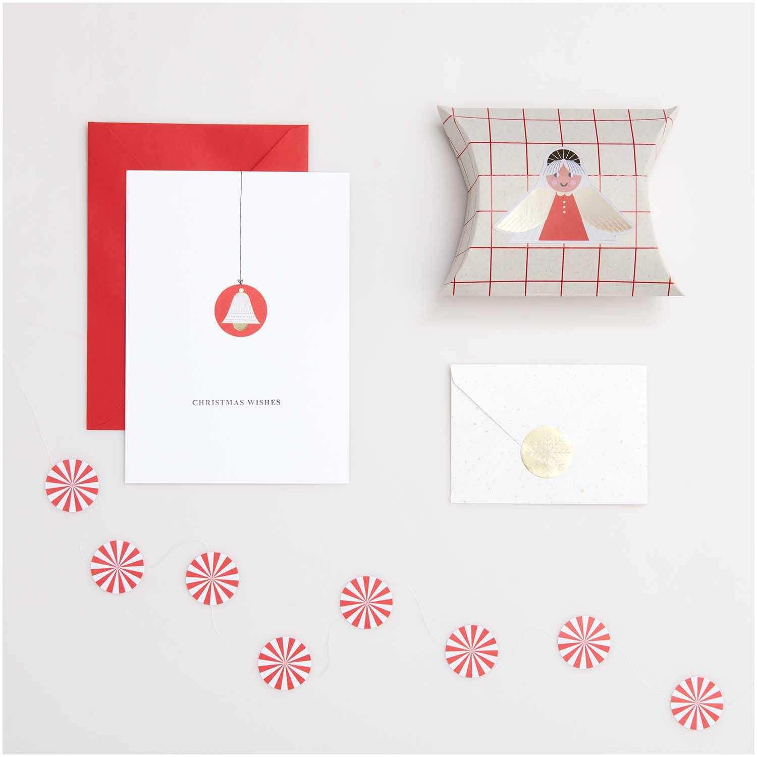 Tarrasetti joulu Rico Design - Snowflakes