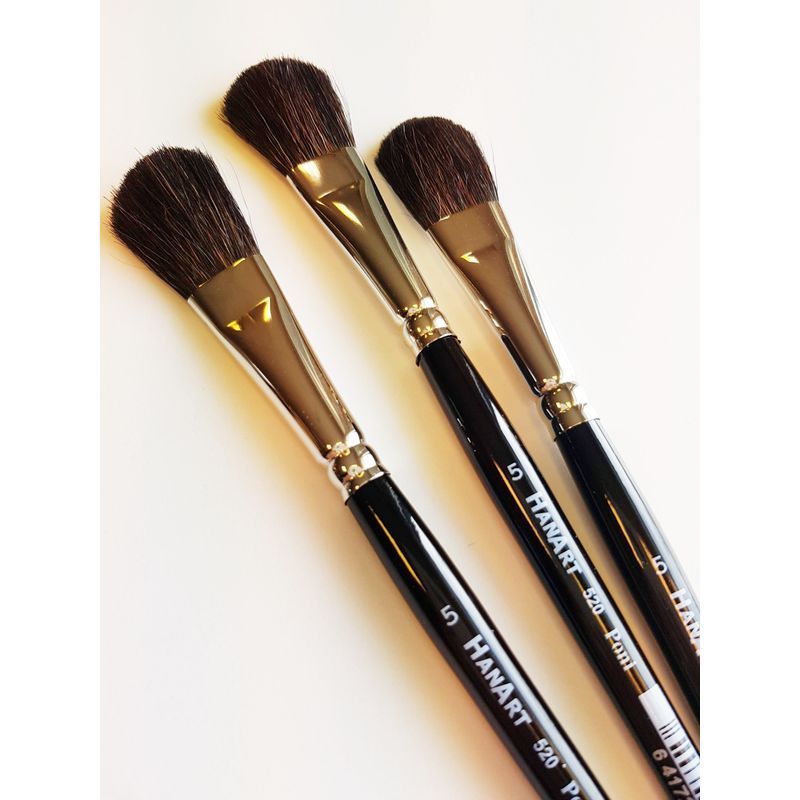 T HanArt 520-05 poninkarvasivellin laveeraus L25x, lyhyt varsi