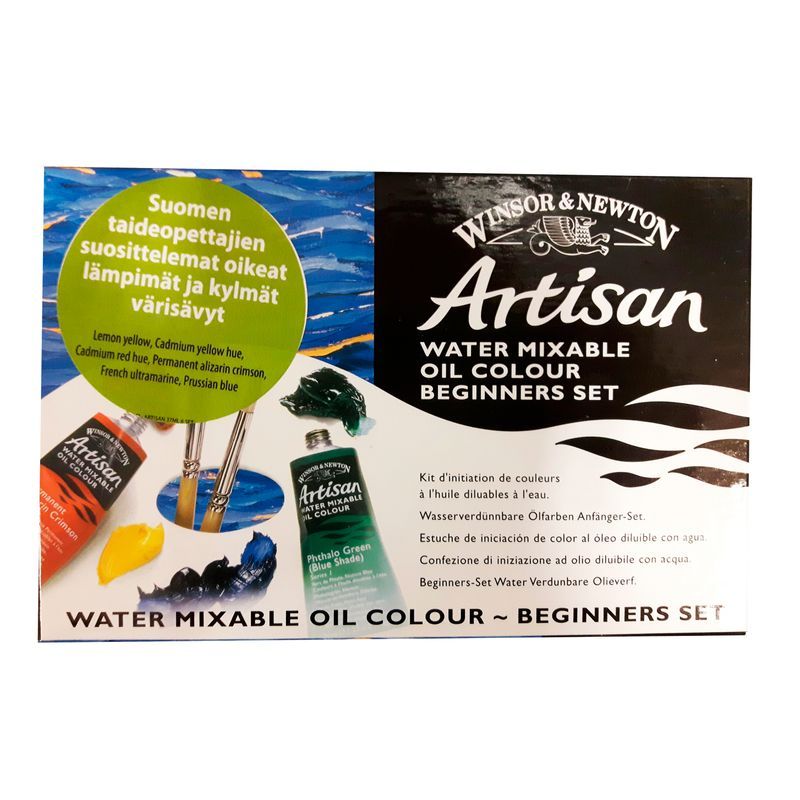 WN Artisan 6x37ml - Suomen Värisävyt!, Vesiliukoinen öljyvärilajitelma FIAR06