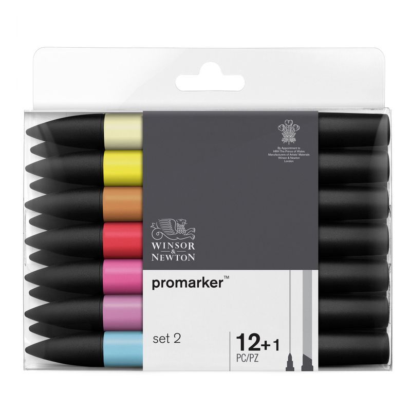WN Promarker 12+1-lajitelma set 2, Sis. blenderin