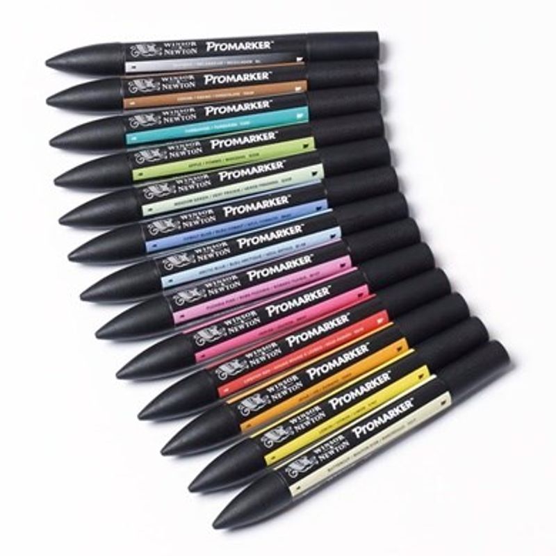 WN Promarker 12+1-lajitelma set 2, Sis. blenderin