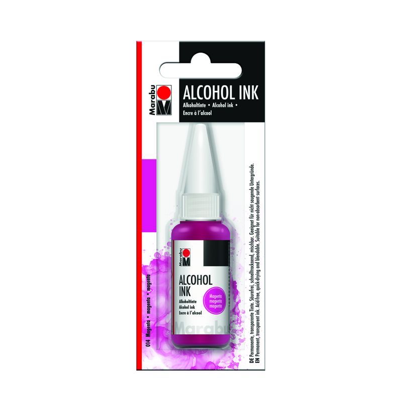 Marabu Alcohol ink 20 ml 014 magenta, purppura