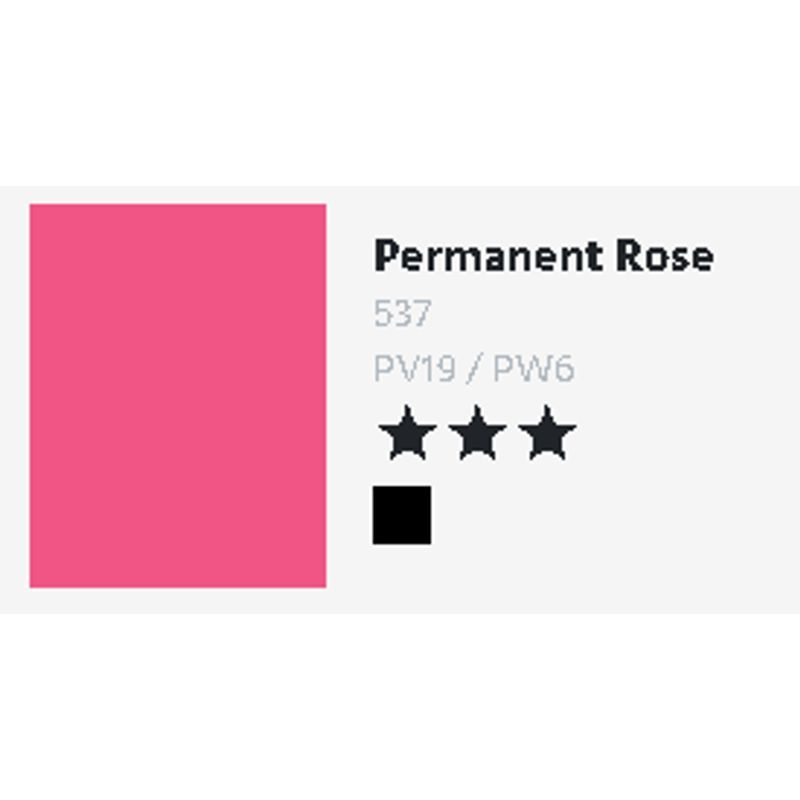 T DR Aquafine Gouache 537 15ml Permanent Rose