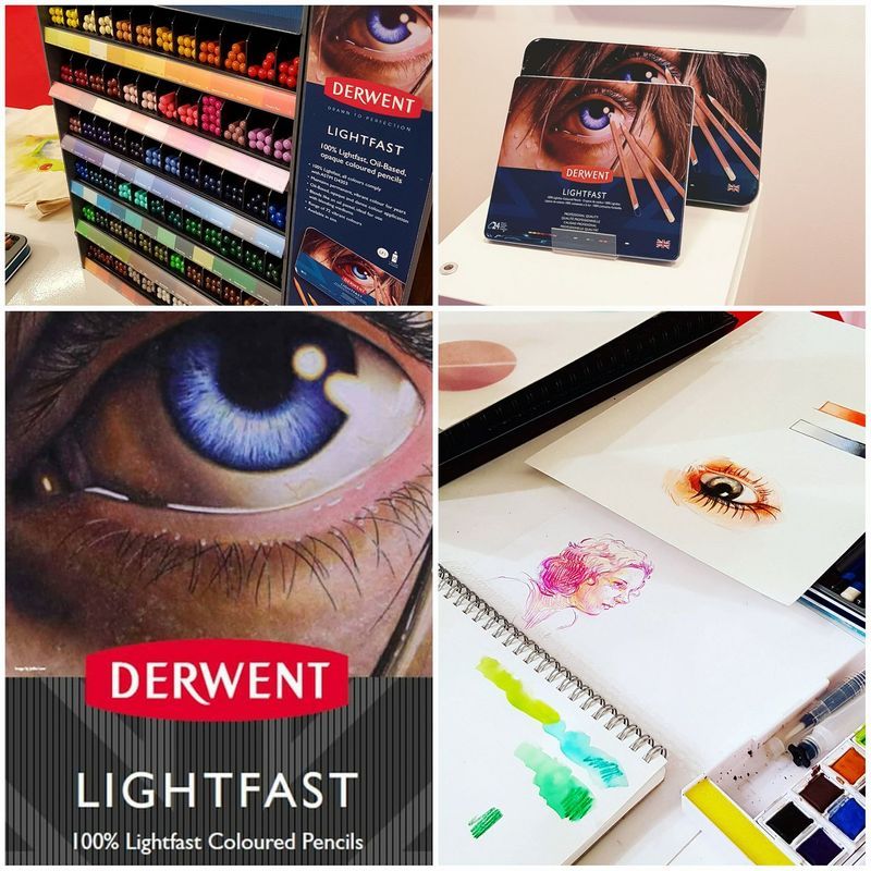 Derwent Lightfast 72 värikynälajitelma