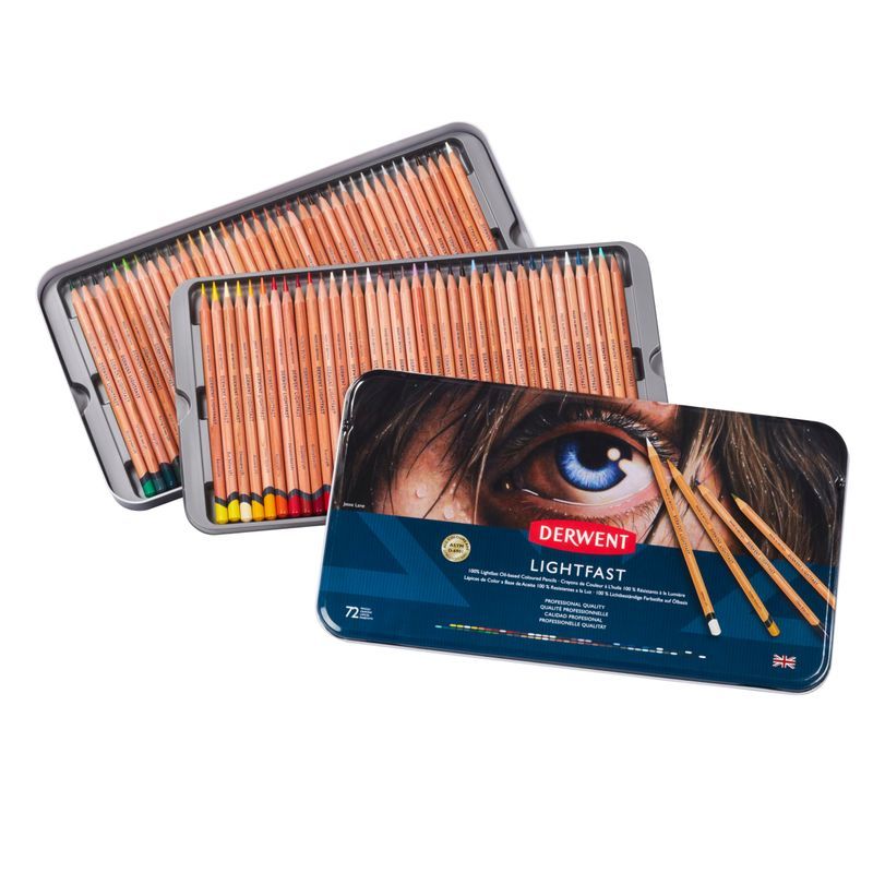 Derwent Lightfast 72 värikynälajitelma