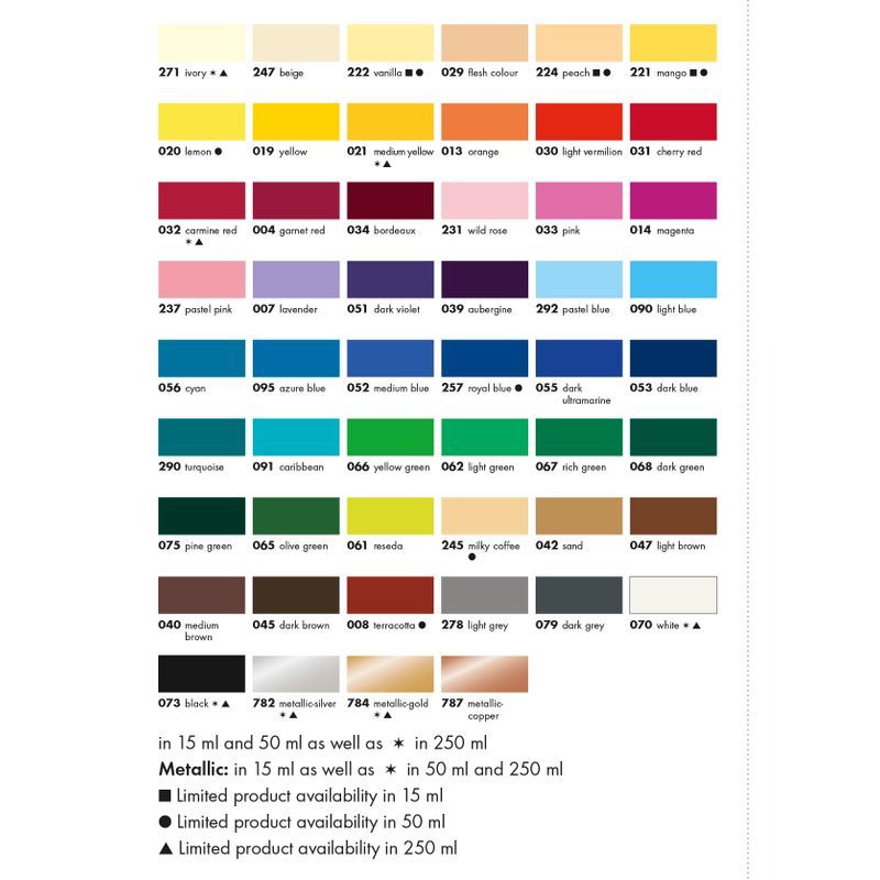 Marabu Askarteluväri matt 50ml 029 Flesh colour, Ihonväri