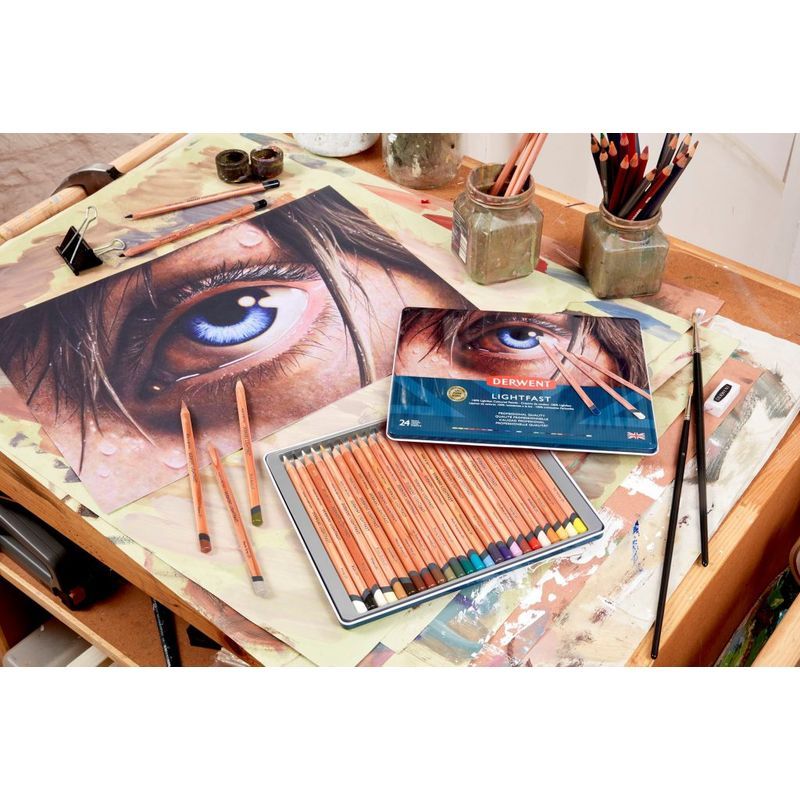 Derwent Lightfast 36 värikynälajitelma
