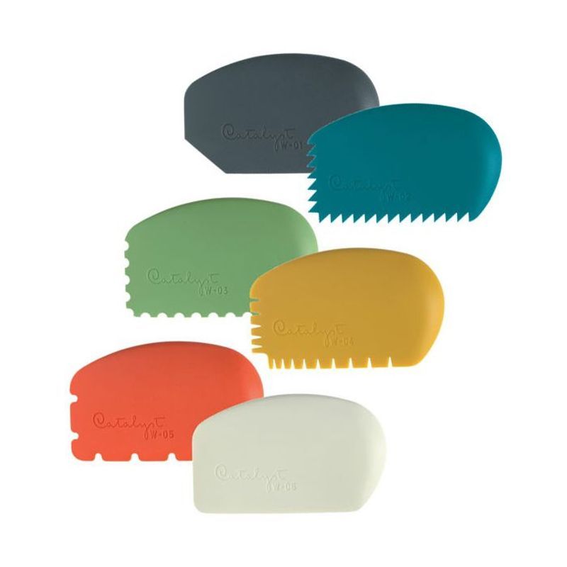 Princeton Blade silikonisivellin No 1 15mm Harmaa, pitkävartinen