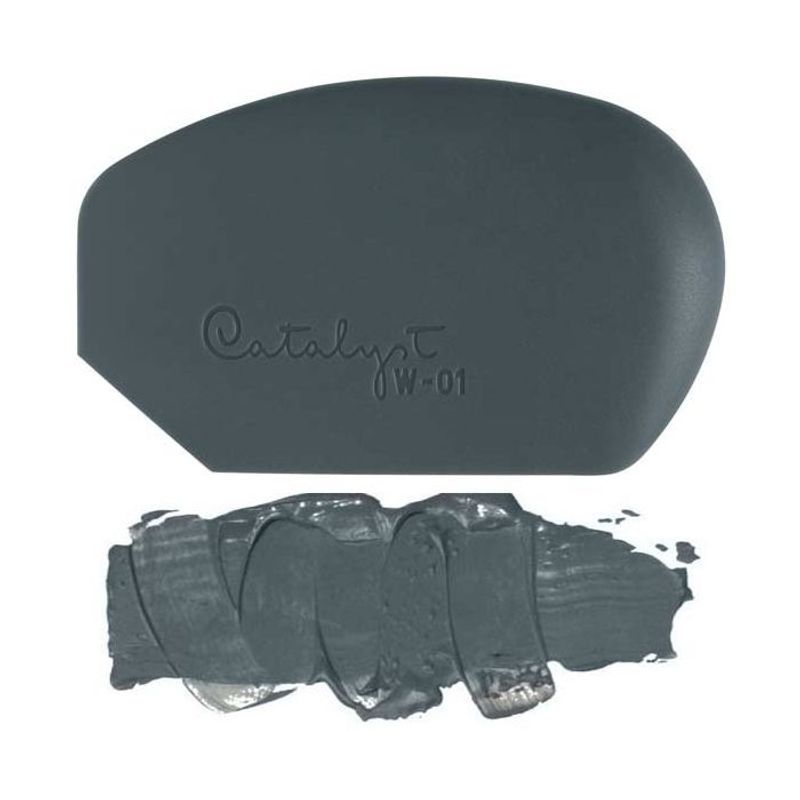 Princeton Blade silikonisivellin No 1 15mm Harmaa, pitkävartinen