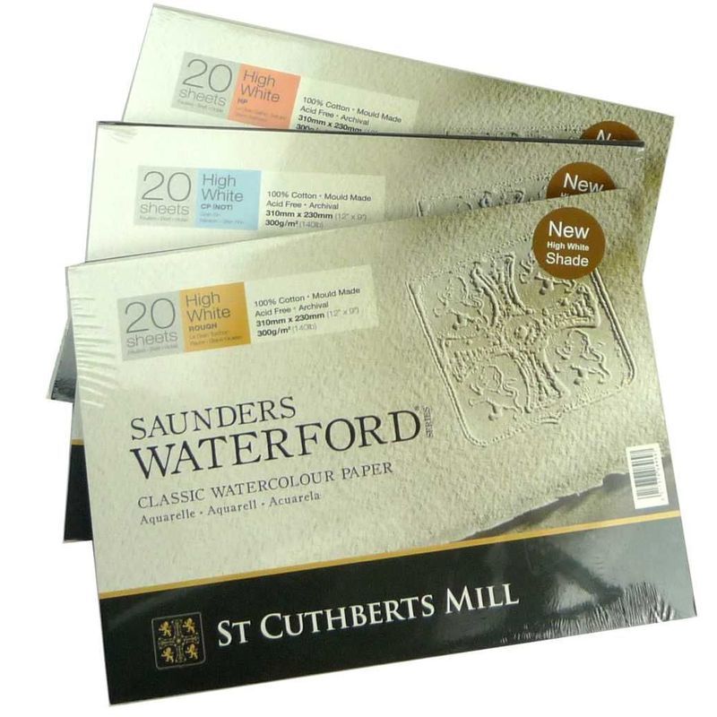 SCM Saunders Waterford 190g 56x76cm PK Nat White /, ColdPressed 100% Cotton