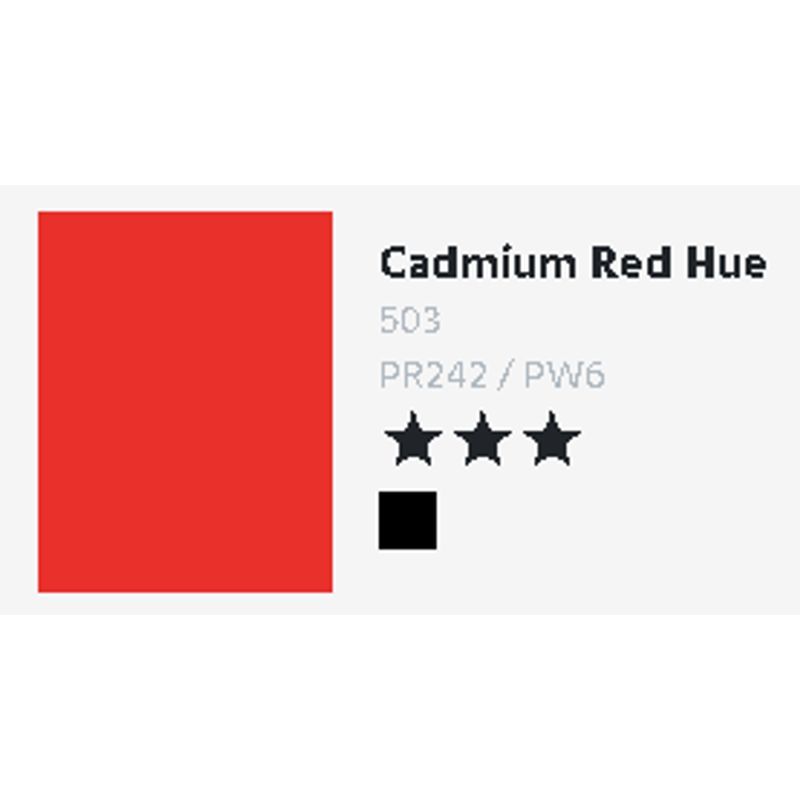 T DR Aquafine Gouache 503 15ml Cadm Red Hue