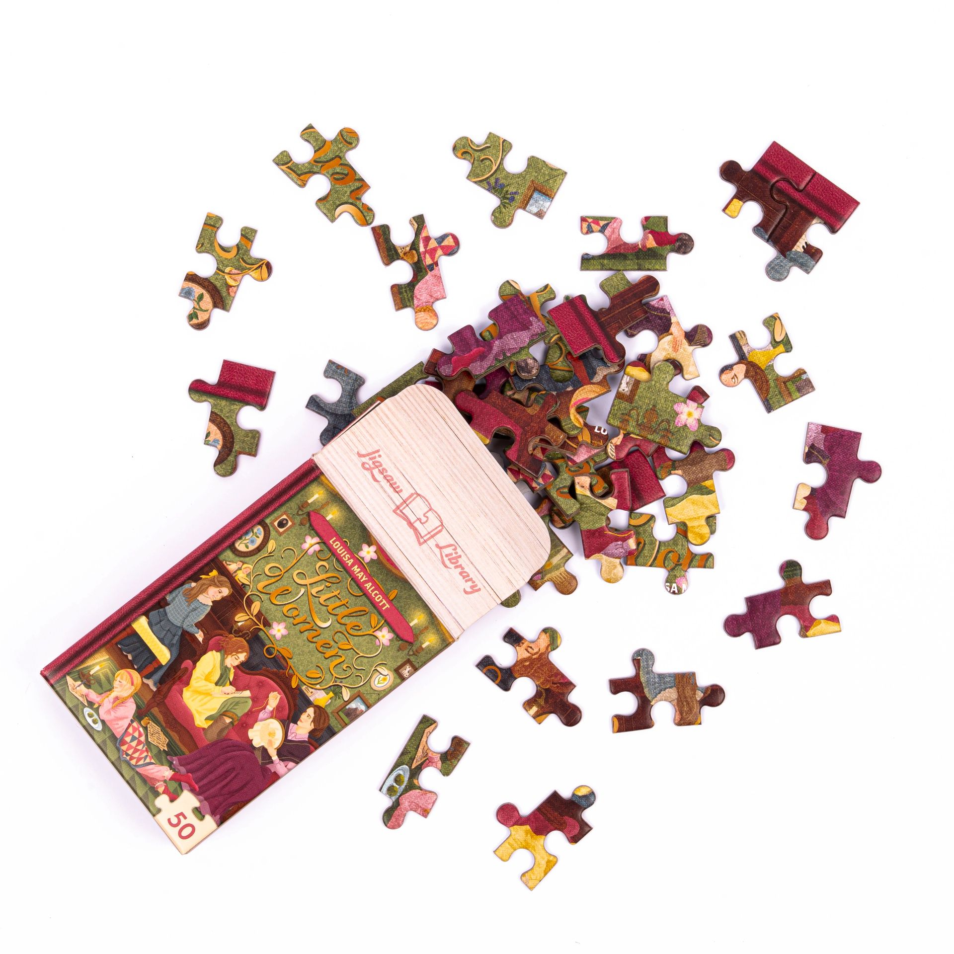 Minialapeli 50 palaa Professor Puzzle - Library