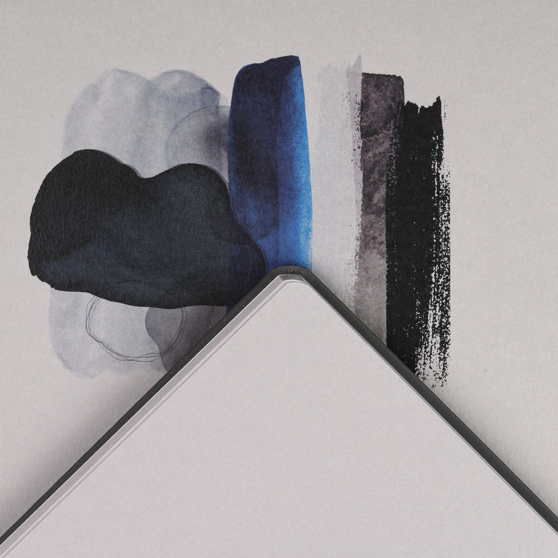 Graduate luonnoskirja MixM 14x21,6cm 220g(64) harm, harmaa paperi